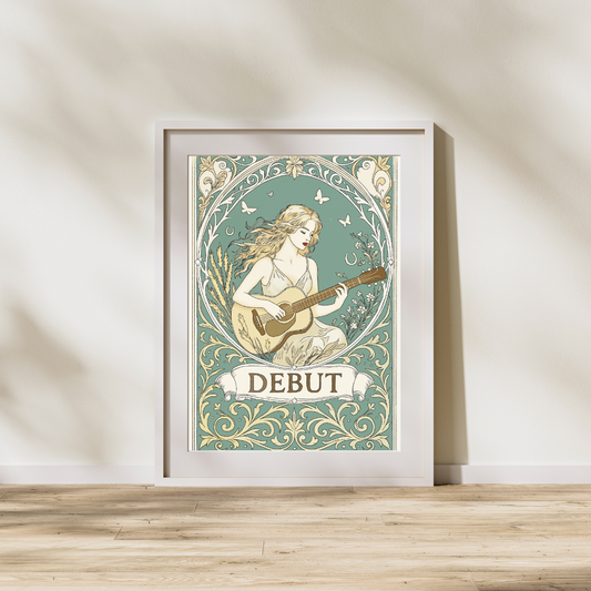 Complete Taylor Swift Eras Art Nouveau Print Set — All 11 Eras