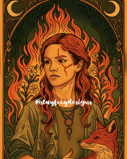 Yellowjackets Art Nouveau – Van (Physical Print Pre-Order)