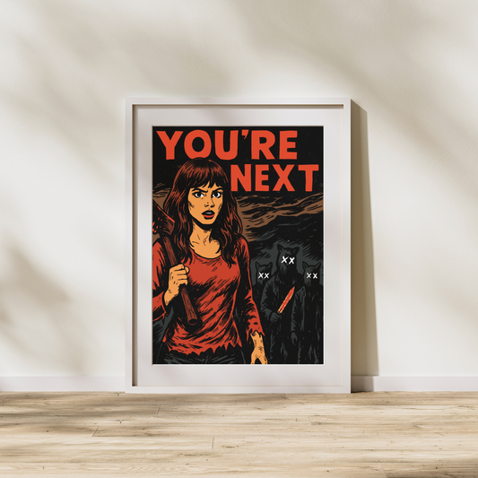 “You’re Next” – Comic Book–Inspired Pop Art Print